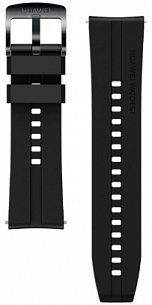 Ремешок для Huawei Watch GT2 46 мм силикон (черный)
